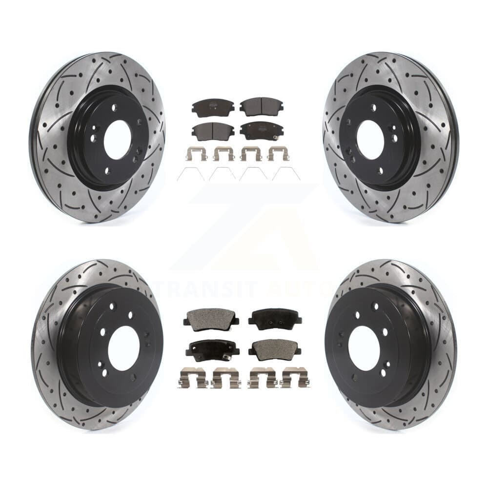 Transit Auto - KDF-100867 - Front and Rear Disc Brake Kits image 1