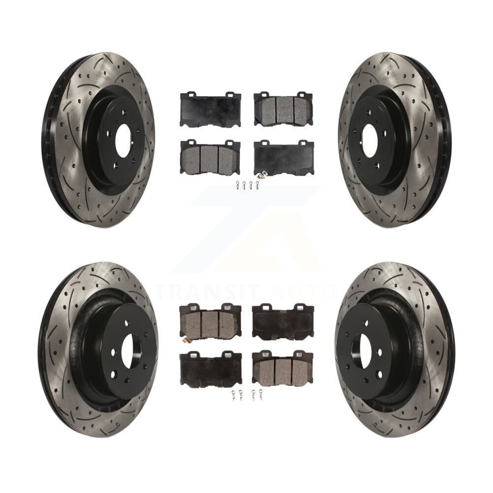 Transit Auto - KDF-100960 - Front and Rear Disc Brake Kits image 1
