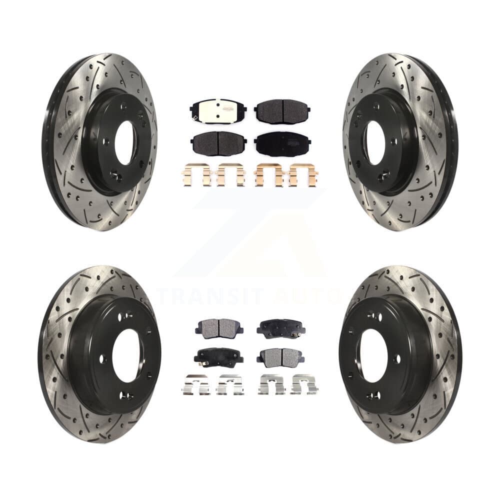 Transit Auto - KDF-100968 - Front and Rear Disc Brake Kits image 1