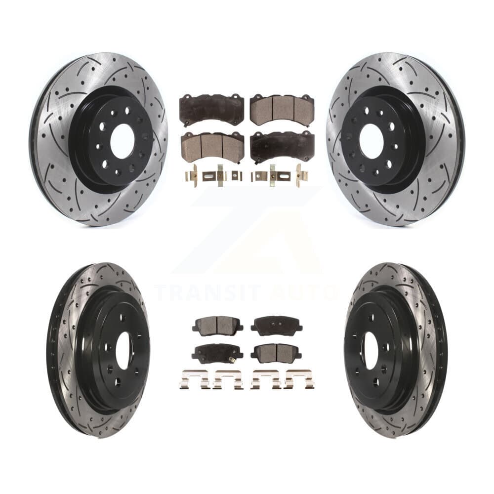 Transit Auto - KDF-100974 - Front and Rear Disc Brake Kits image 1