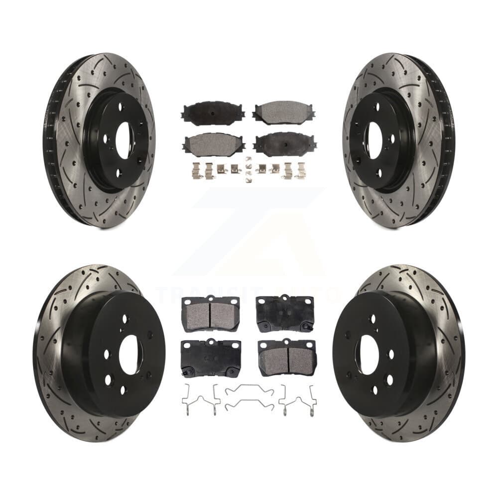 Transit Auto - KDF-100982 - Front and Rear Disc Brake Kits image 1