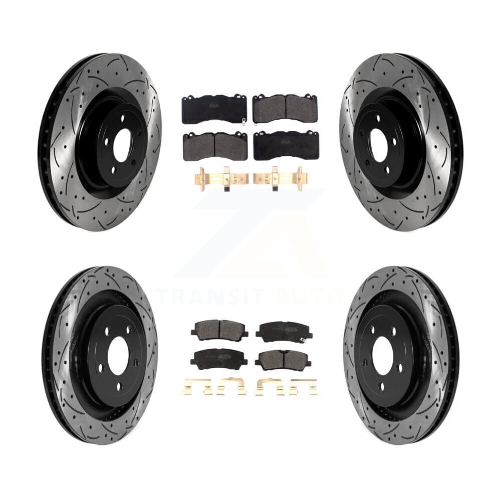 Transit Auto - KDF-101021 - Front and Rear Disc Brake Kits image 1