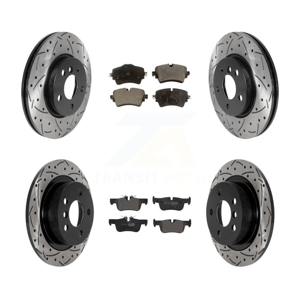 Transit Auto - KDF-101025 - Front and Rear Disc Brake Kits image 1