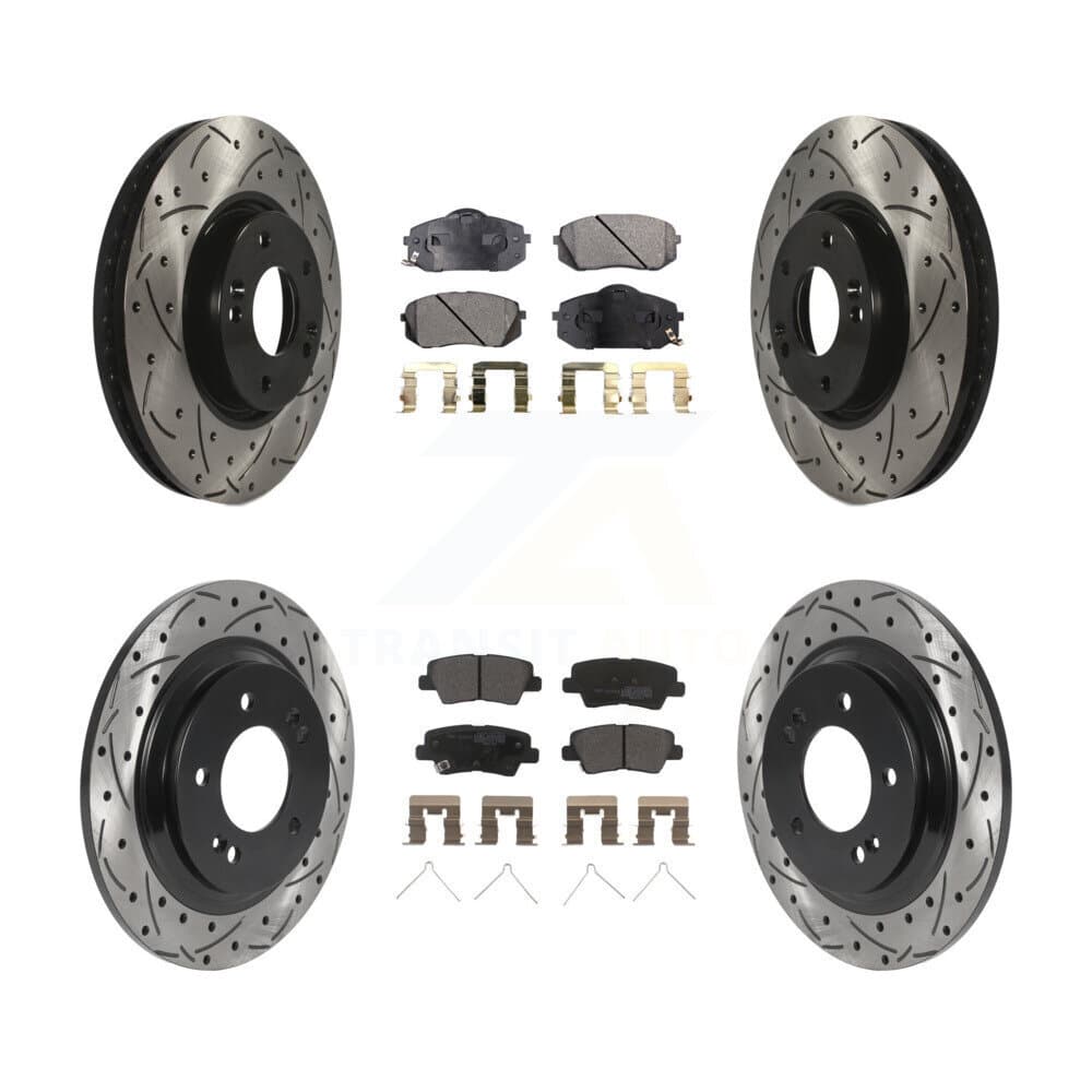 Transit Auto - KDF-101029 - Front and Rear Disc Brake Kits image 1