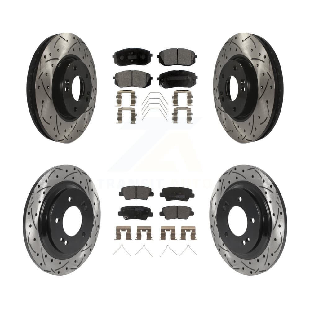 Transit Auto - KDF-101030 - Front and Rear Disc Brake Kits image 1