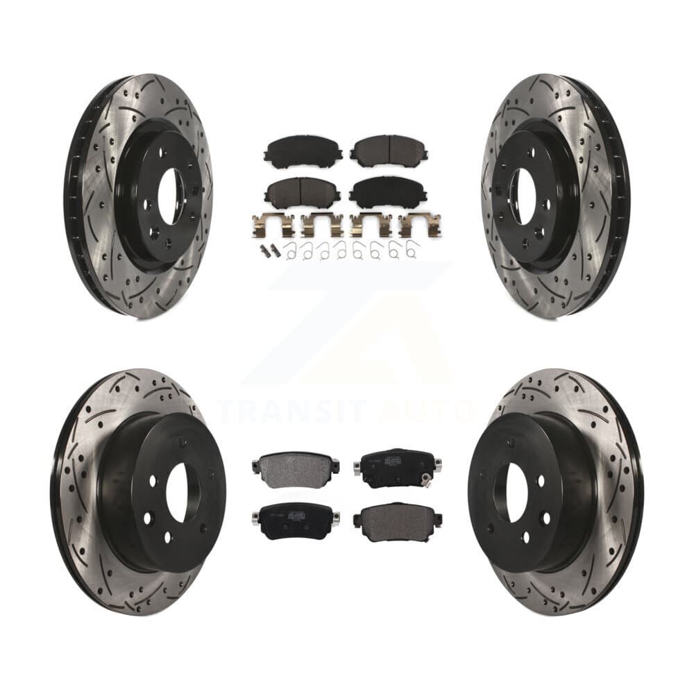 Transit Auto - KDF-101042 - Front and Rear Disc Brake Kits image 1