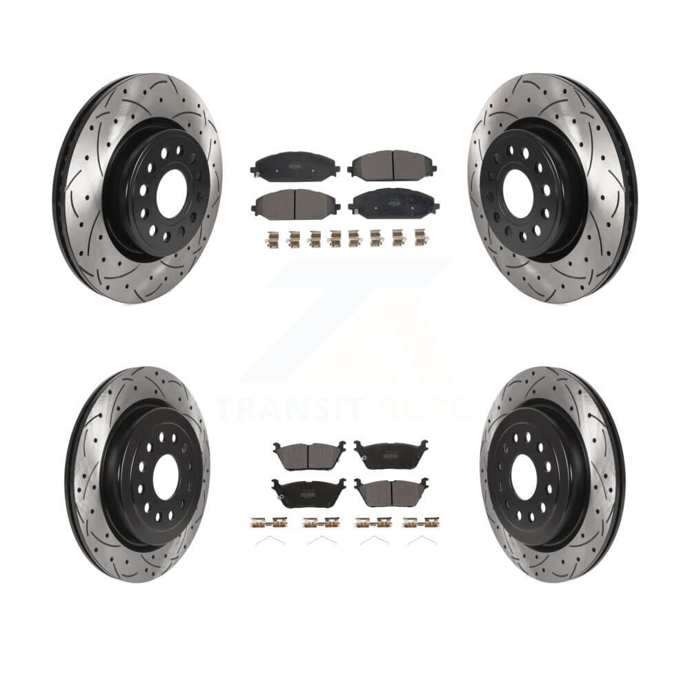 Transit Auto - KDF-101045 - Front and Rear Disc Brake Kits image 1