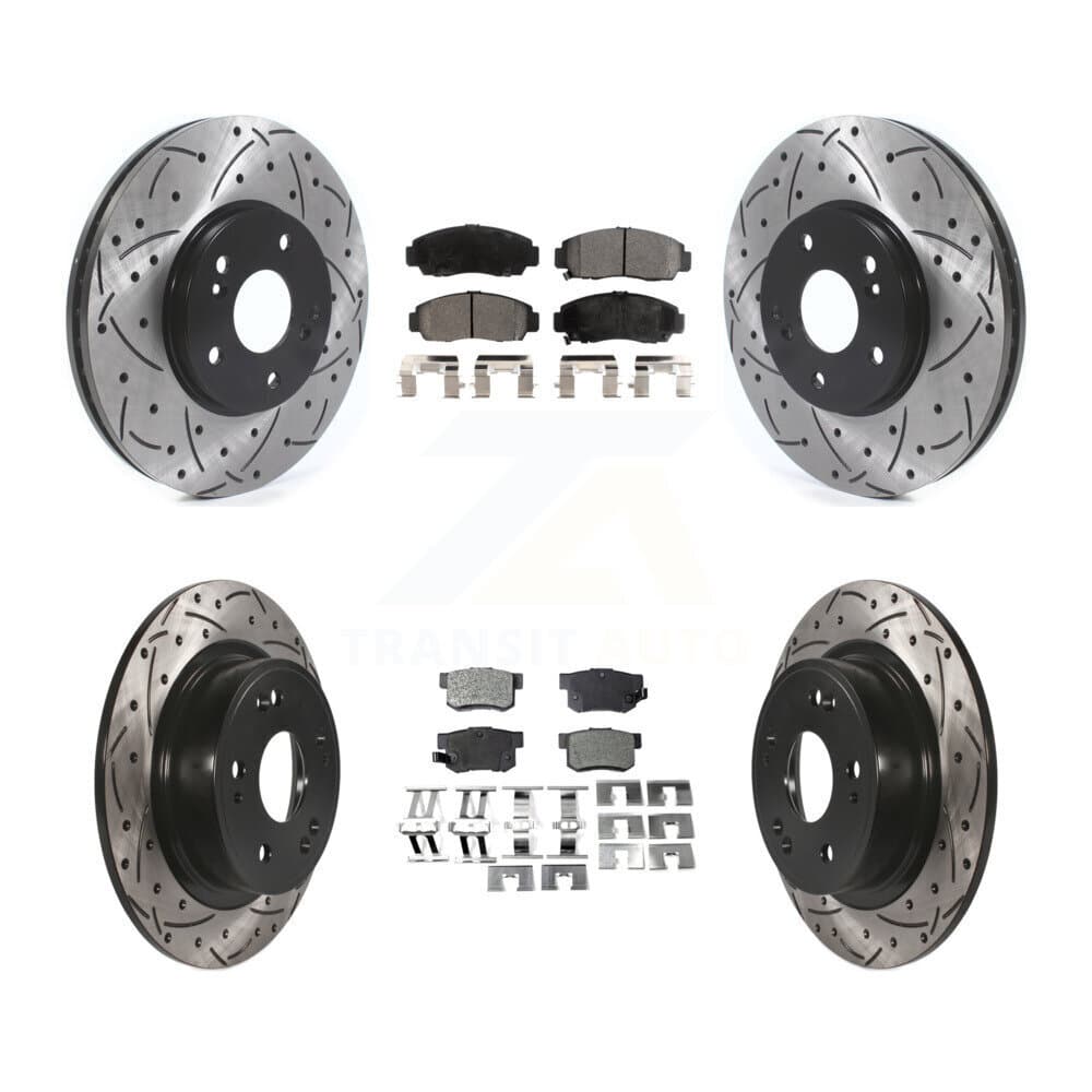 Transit Auto - KDF-101088 - Front and Rear Disc Brake Kits image 1