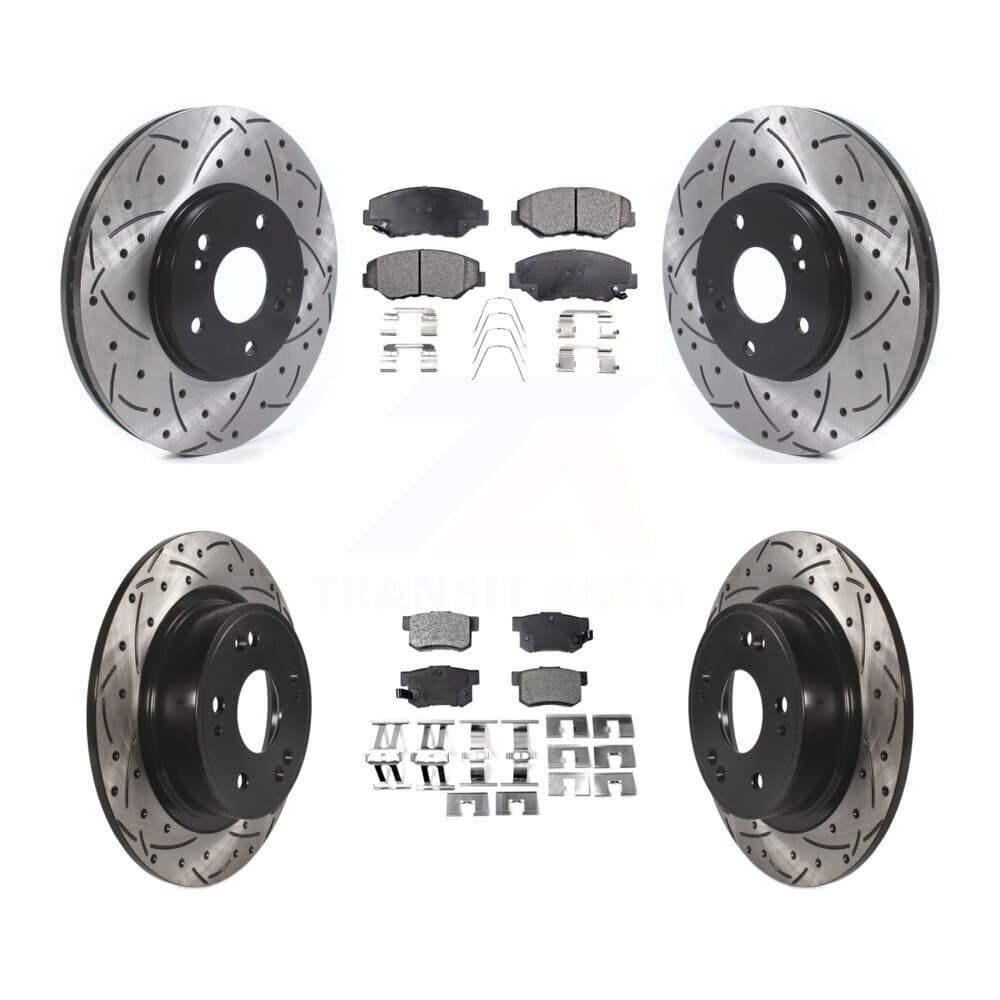 Transit Auto - KDF-101089 - Front and Rear Disc Brake Kits image 1