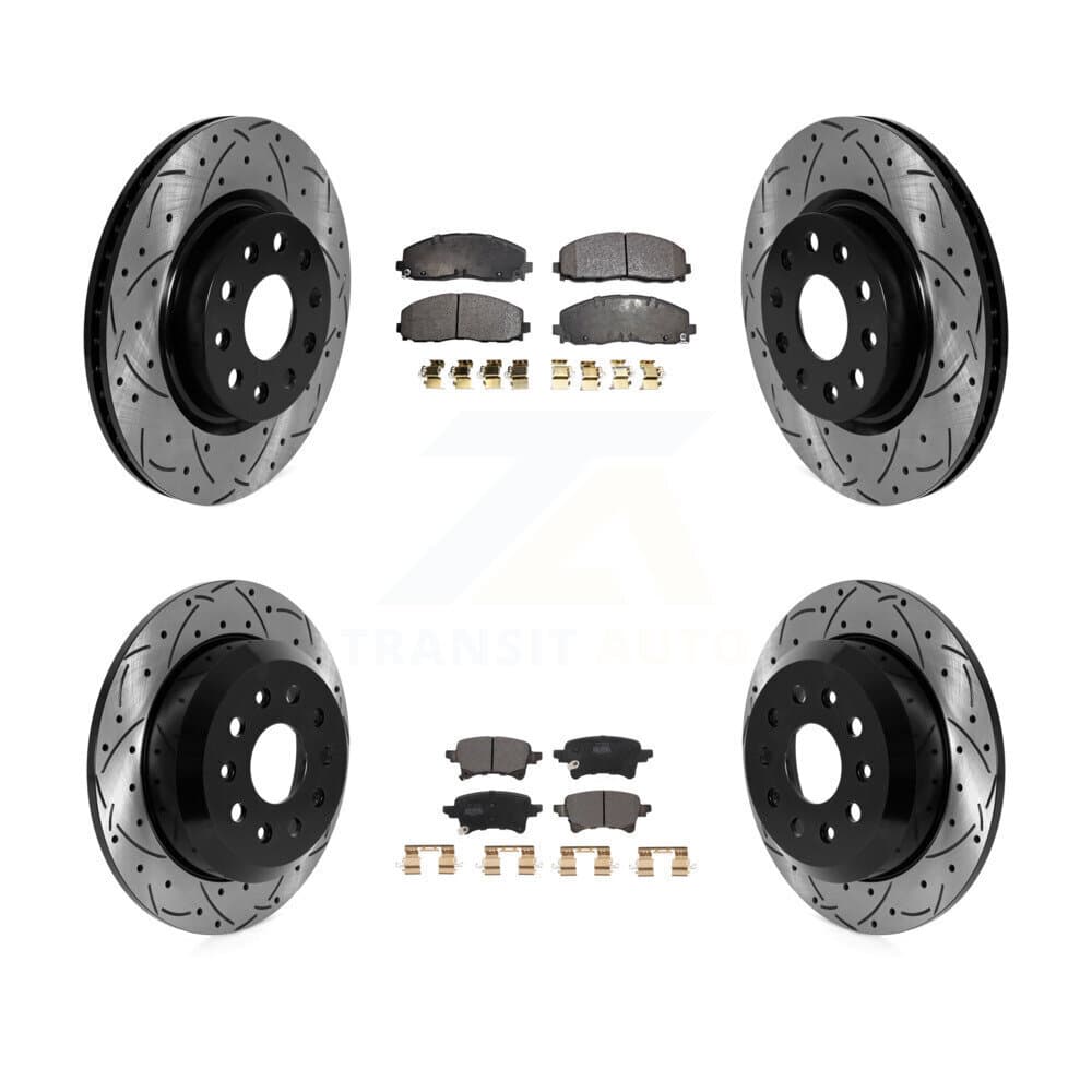 Transit Auto - KDF-101100 - Front and Rear Disc Brake Kits image 1