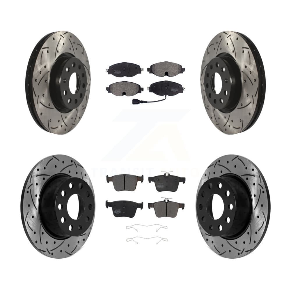 Transit Auto - KDF-101104 - Front and Rear Disc Brake Kits image 1