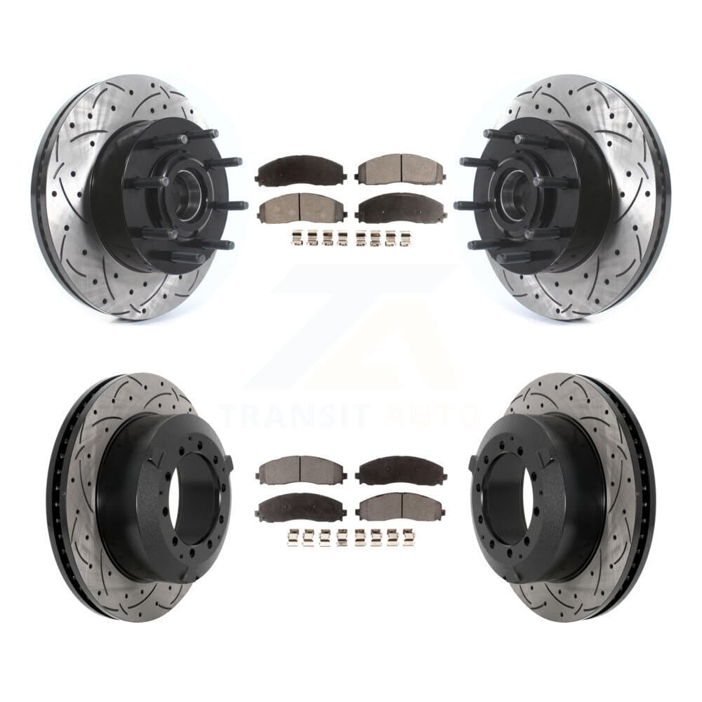Transit Auto - KDF-101174 - Front and Rear Disc Brake Kits image 1