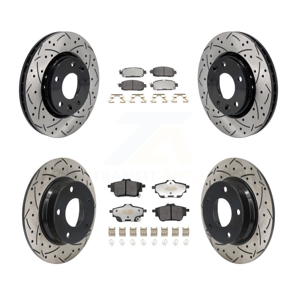 Transit Auto - KDF-101175 - Front and Rear Disc Brake Kits image 1