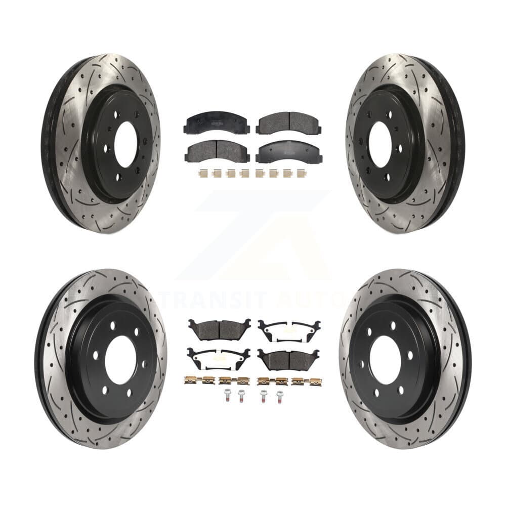 Transit Auto - KDF-101193 - Front and Rear Disc Brake Kits image 1