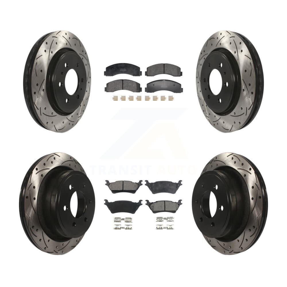 Transit Auto - KDF-101194 - Front and Rear Disc Brake Kits image 1
