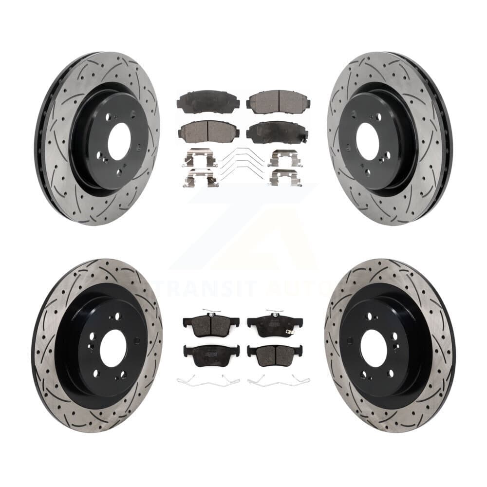 Transit Auto - KDF-101293 - Front and Rear Disc Brake Kits image 1