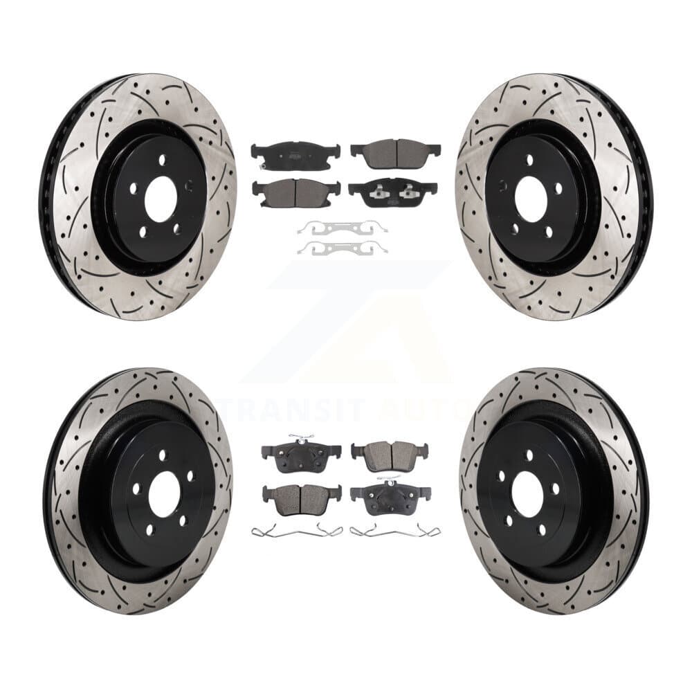 Transit Auto - KDF-101302 - Front and Rear Disc Brake Kits image 1
