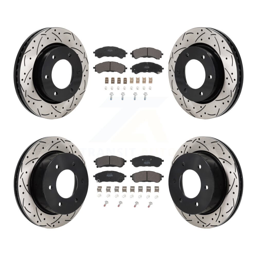 Transit Auto - KDF-101329 - Front and Rear Disc Brake Kits image 1