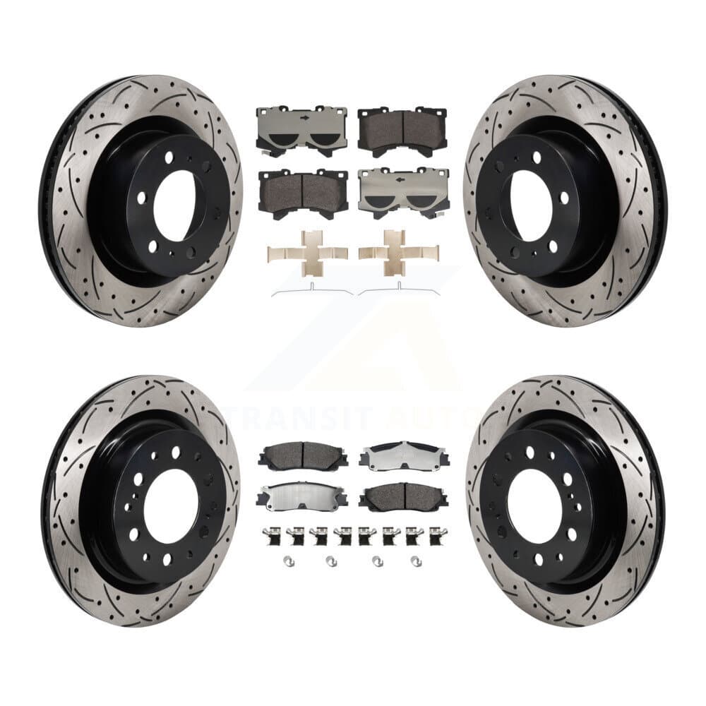 Transit Auto - KDF-101336 - Front and Rear Disc Brake Kits image 1