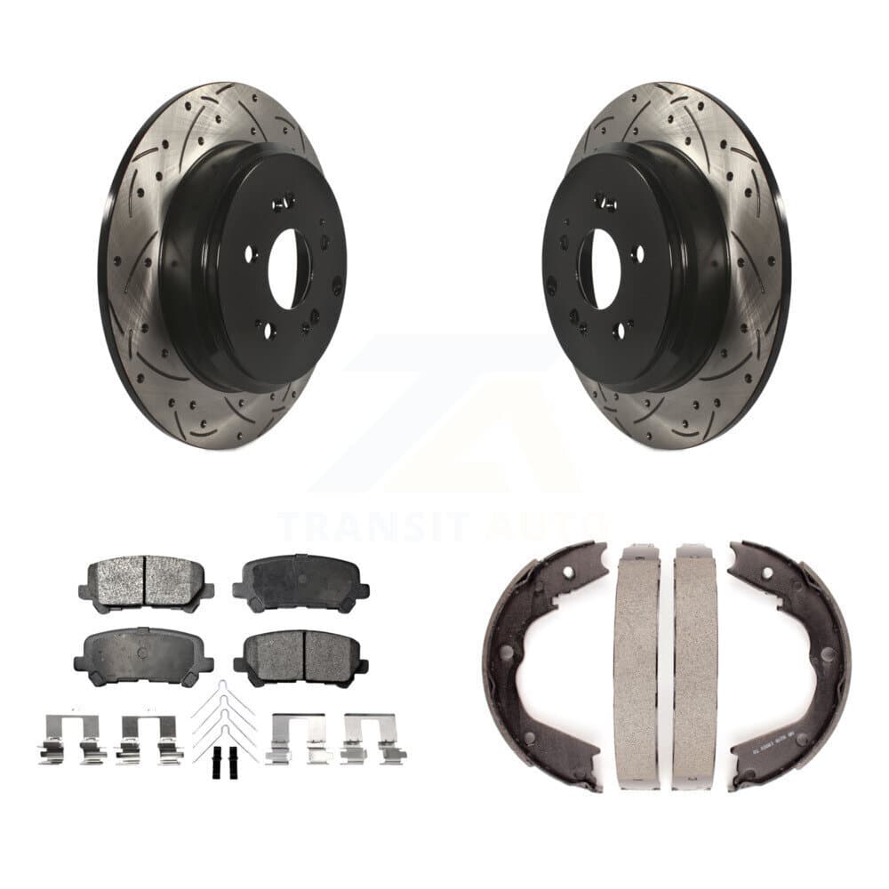 Transit Auto - KDF-101444 - Rear Disc Brake Kits image 1