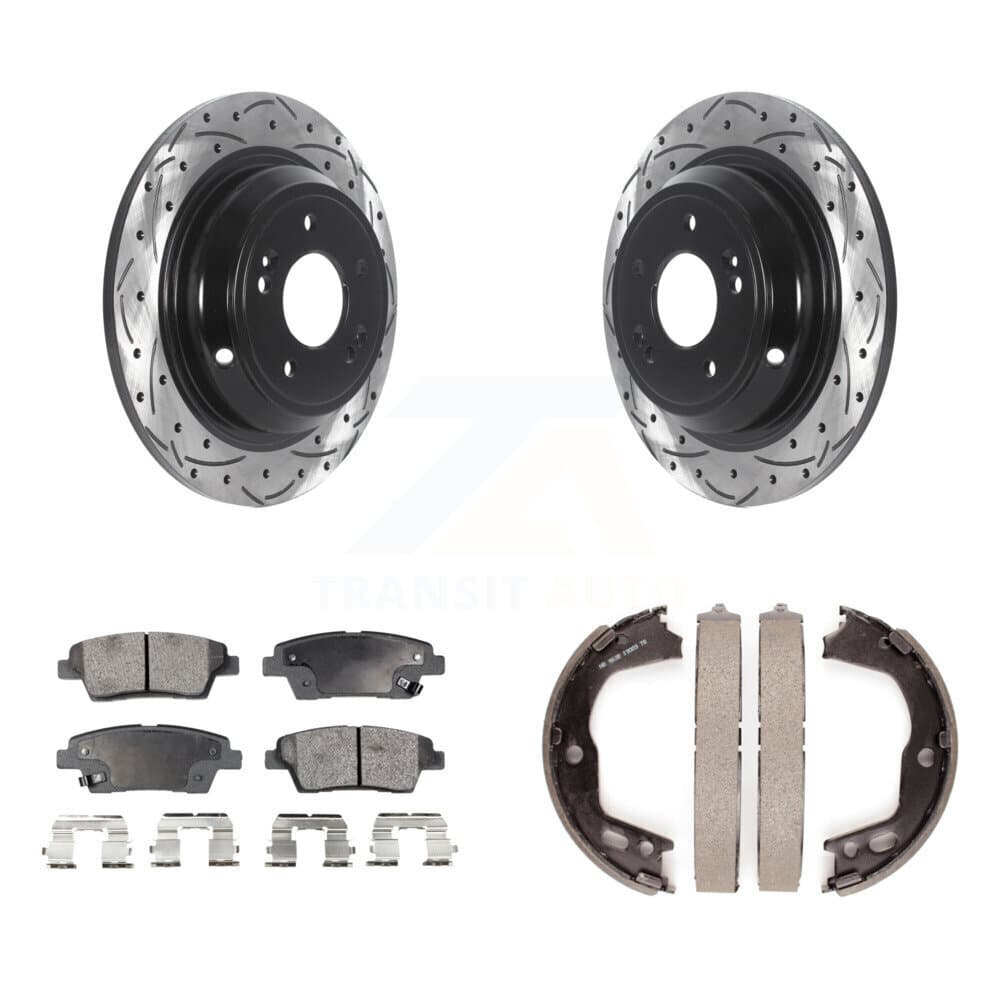 Transit Auto - KDF-101468 - Rear Disc Brake Kits image 1