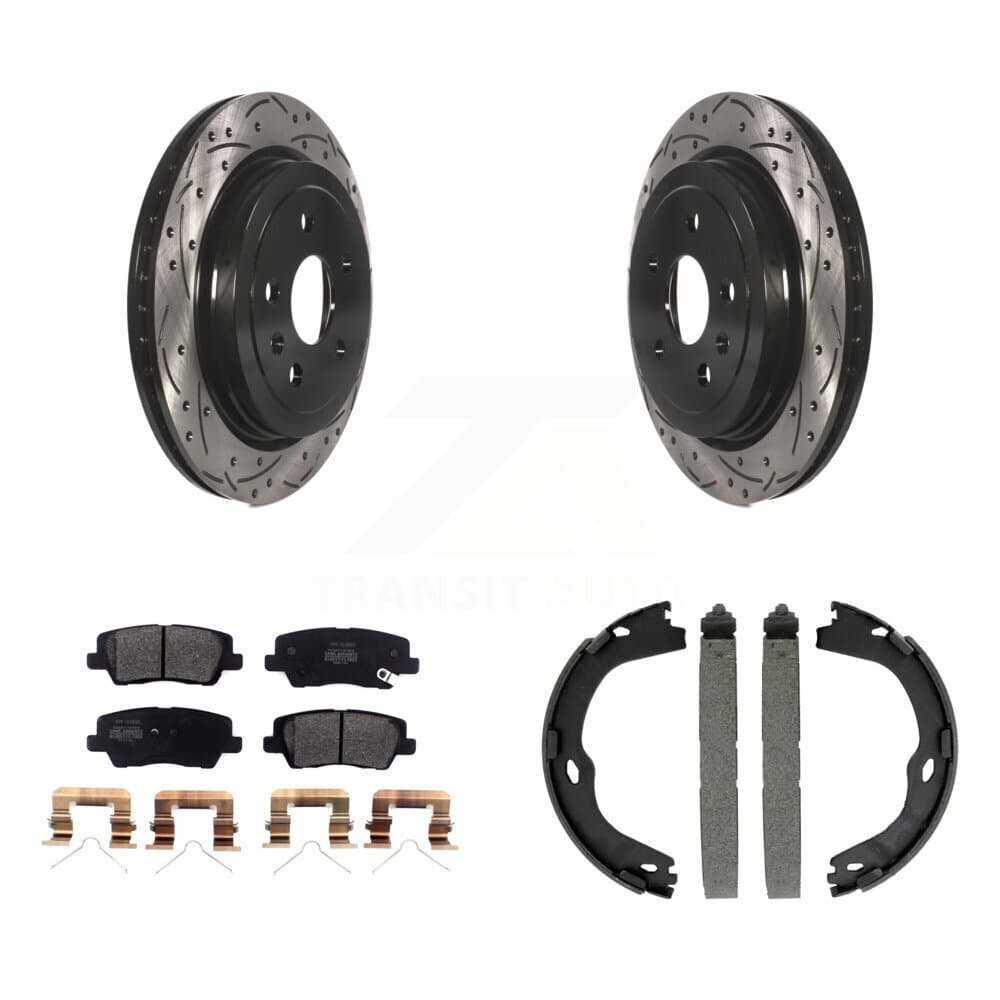 Transit Auto - KDF-101480 - Rear Disc Brake Kits image 1