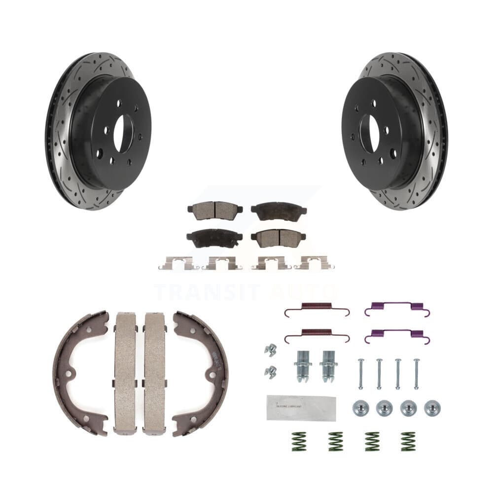 Transit Auto - KDF-101628 - Rear Disc Brake Kits image 1