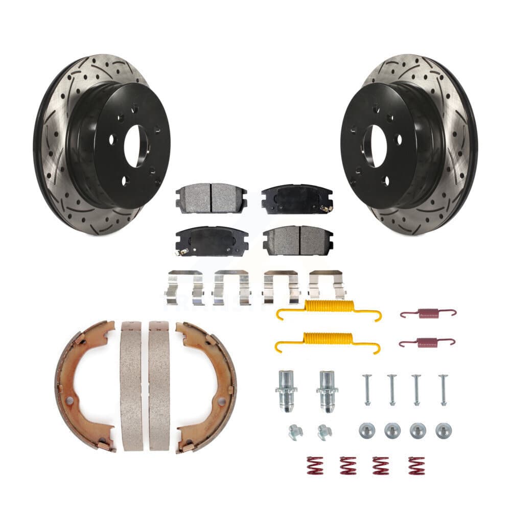 Transit Auto - KDF-101656 - Rear Disc Brake Kits image 1