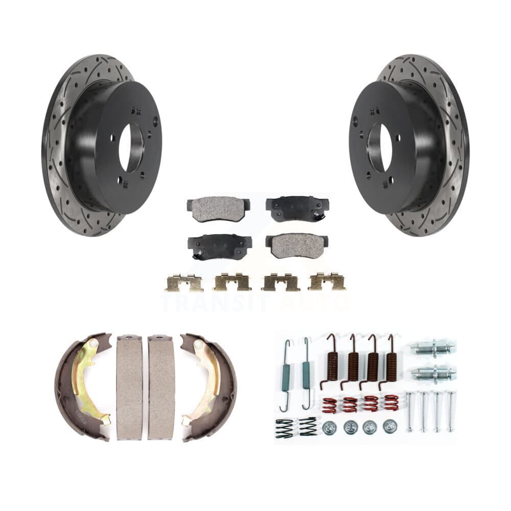 Transit Auto - KDF-101701 - Rear Disc Brake Kits image 1