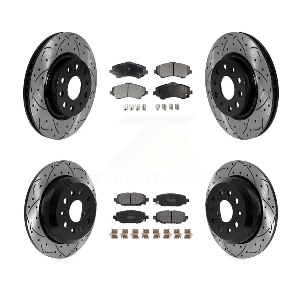 Transit Auto - KDF-101763 - Front and Rear Disc Brake Kits image 1