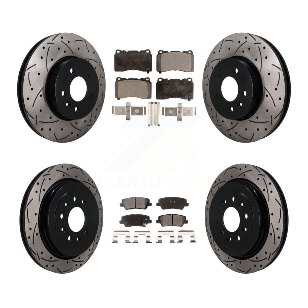 Transit Auto - KDF-101767 - Front and Rear Disc Brake Kits image 1