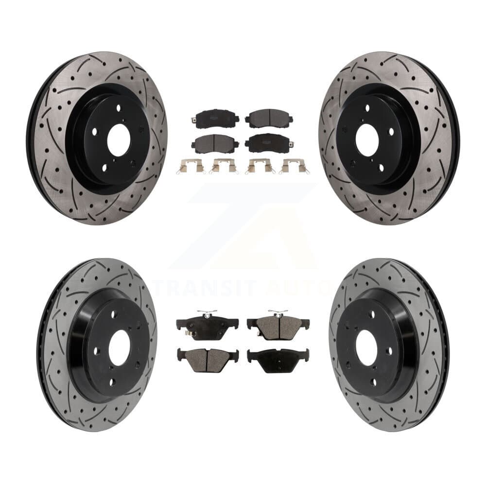 Transit Auto - KDF-101772 - Front and Rear Disc Brake Kits image 1