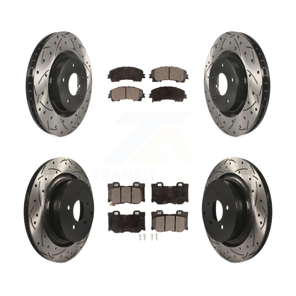 Transit Auto - KDF-101778 - Front and Rear Disc Brake Kits image 1