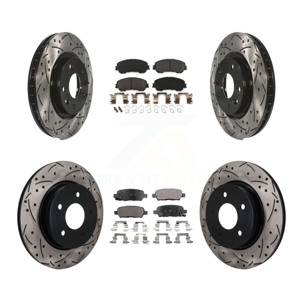 Transit Auto - KDF-101782 - Front and Rear Disc Brake Kits image 1