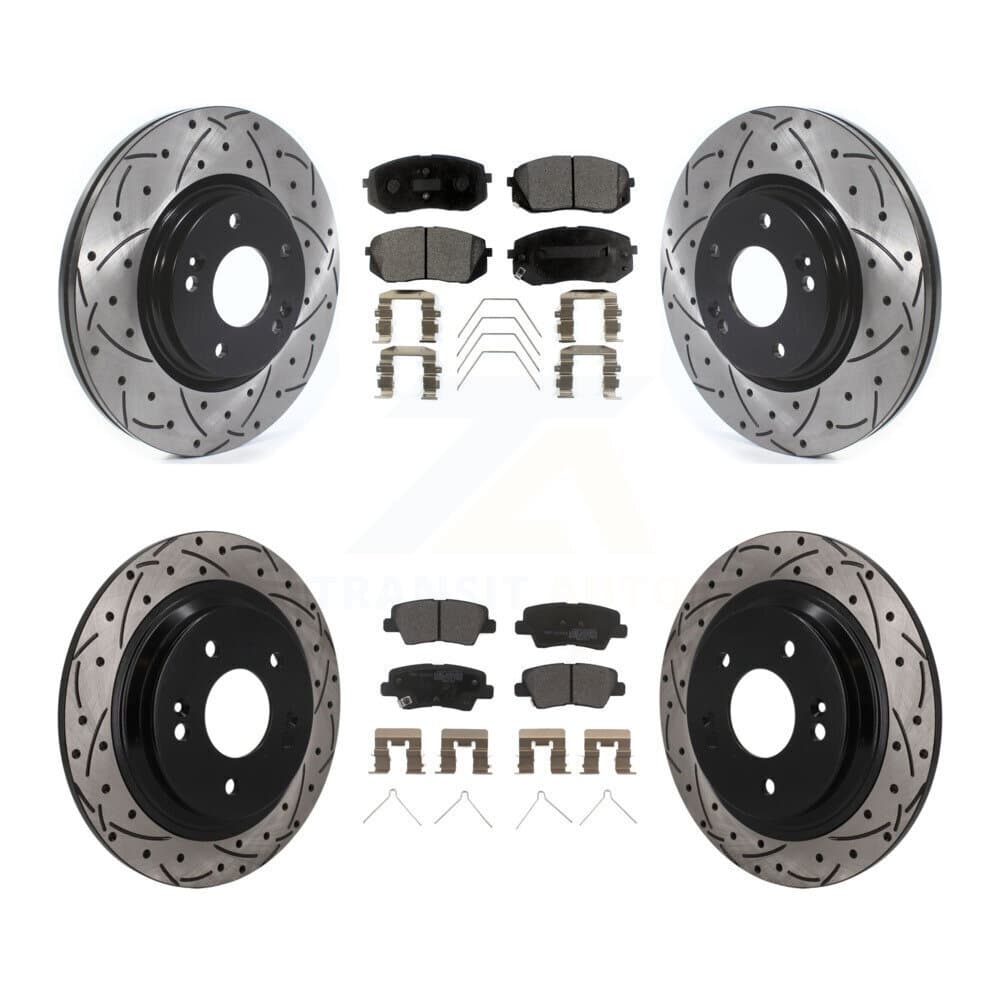 Transit Auto - KDF-101793 - Front and Rear Disc Brake Kits image 1