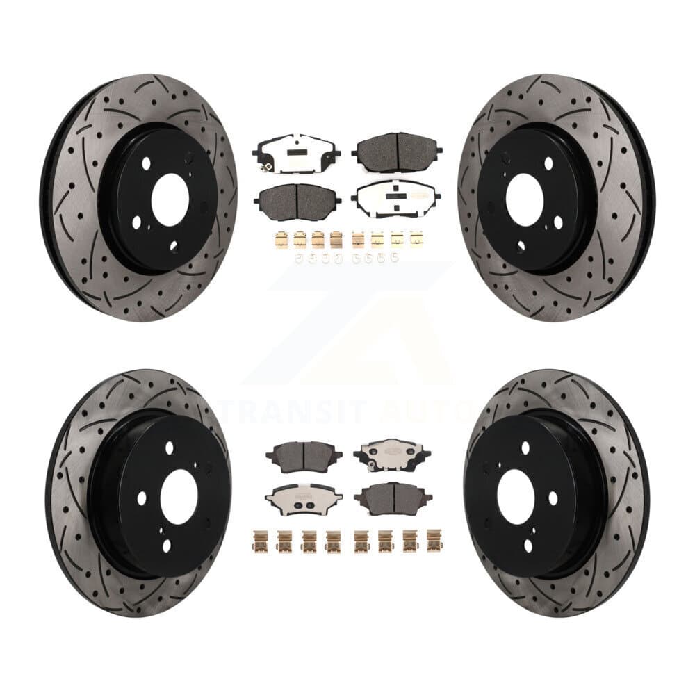 Transit Auto - KDF-101798 - Front and Rear Disc Brake Kits image 1