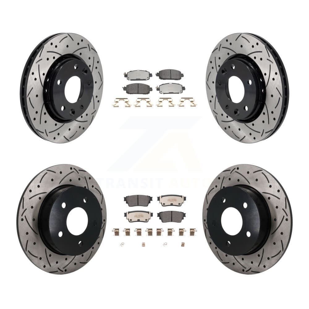 Transit Auto - KDF-101800 - Front and Rear Disc Brake Kits image 1
