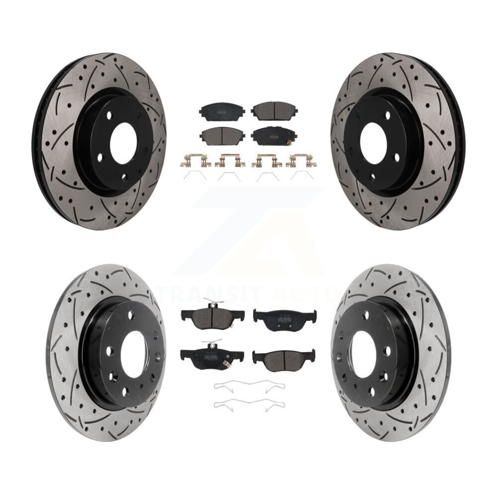 Transit Auto - KDF-101802 - Front and Rear Disc Brake Kits image 1
