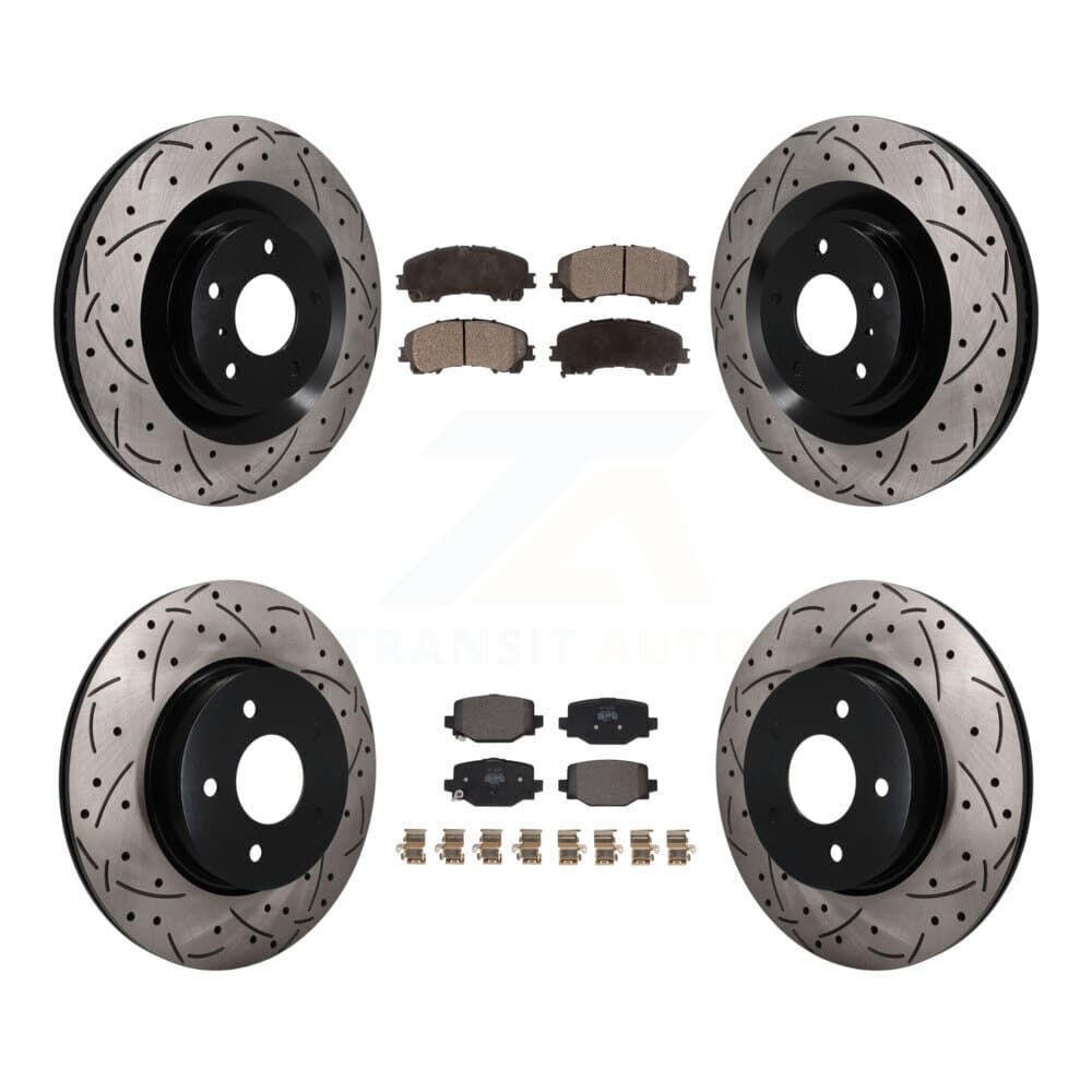 Transit Auto - KDF-101803 - Front and Rear Disc Brake Kits image 1