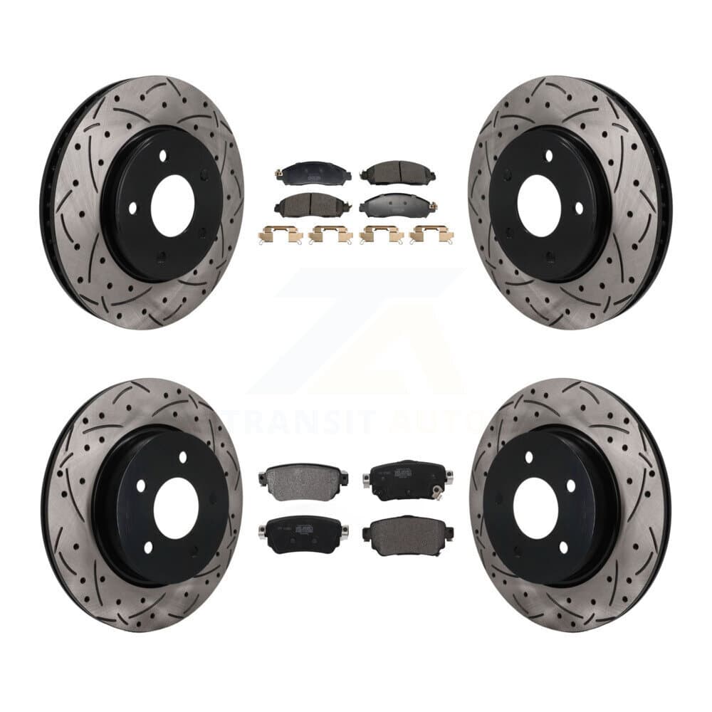 Transit Auto - KDF-101817 - Front and Rear Disc Brake Kits image 1