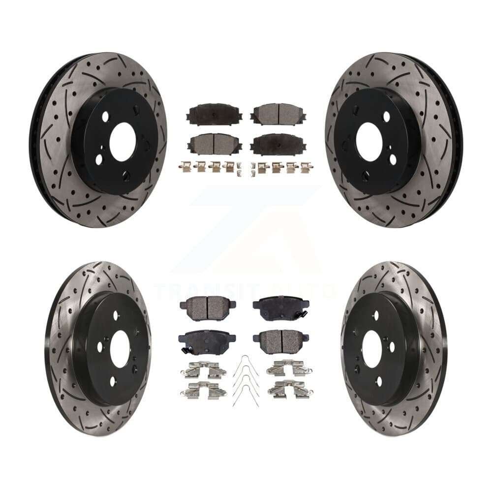 Transit Auto - KDF-101820 - Front and Rear Disc Brake Kits image 1