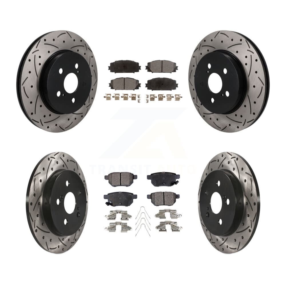 Transit Auto - KDF-101821 - Front and Rear Disc Brake Kits image 1