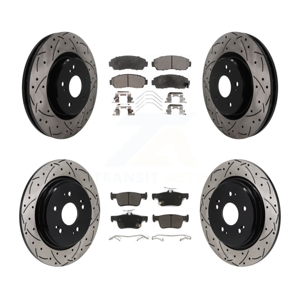 Transit Auto - KDF-101826 - Front and Rear Disc Brake Kits image 1