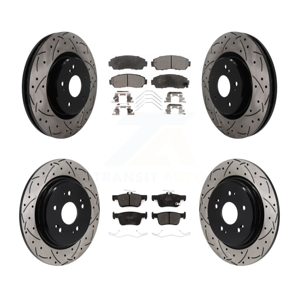 Transit Auto - KDF-101827 - Front and Rear Disc Brake Kits image 1