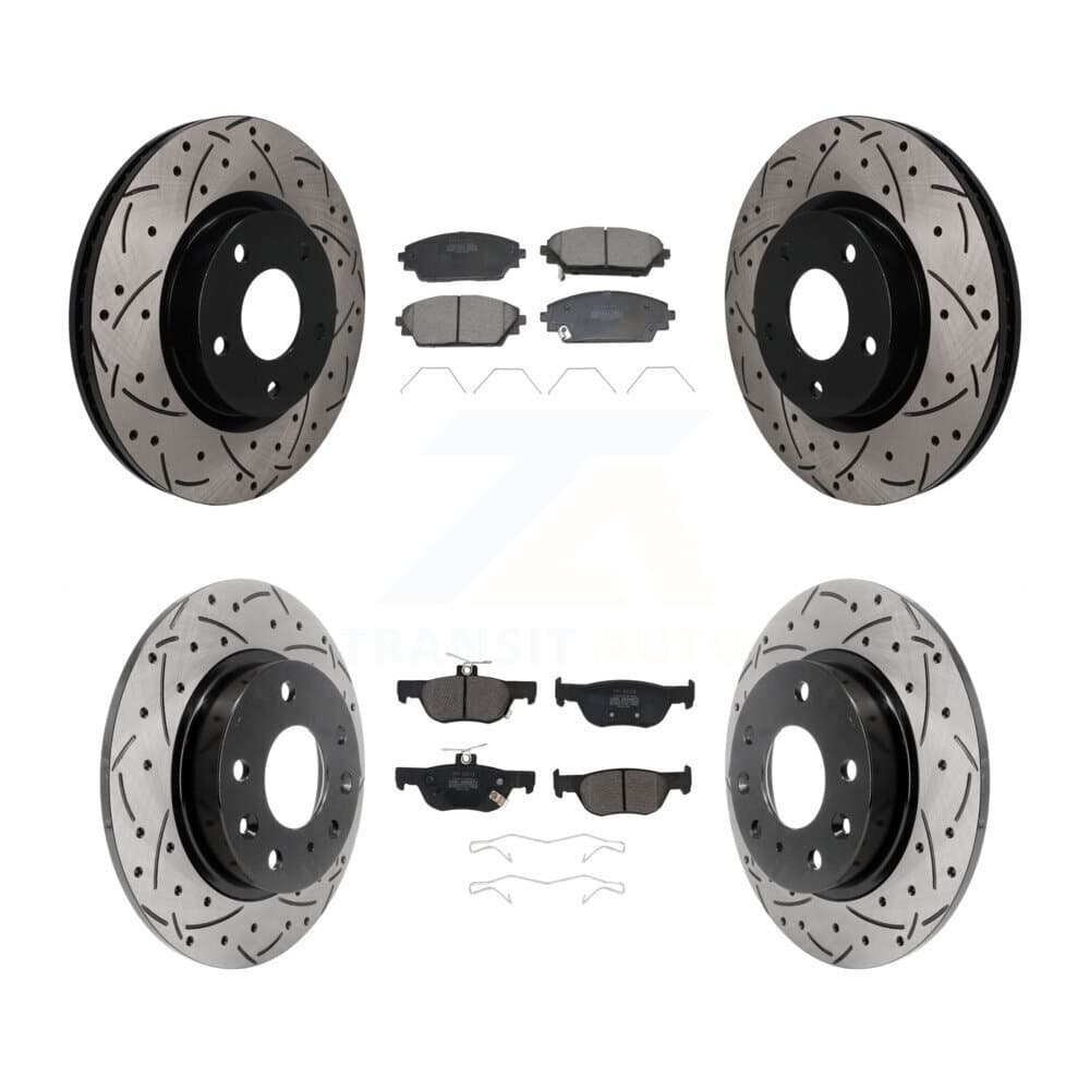 Transit Auto - KDF-101831 - Front and Rear Disc Brake Kits image 1