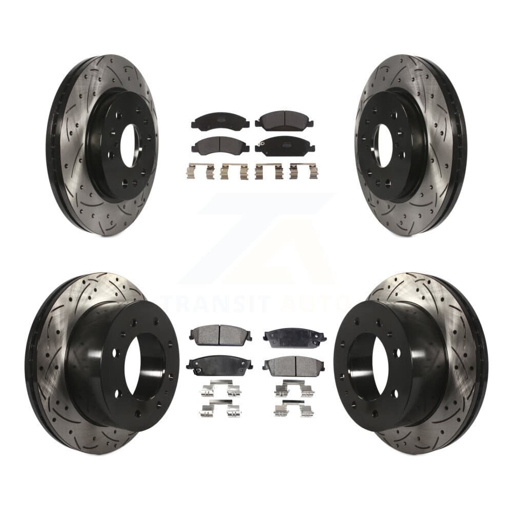 Transit Auto - KDF-101850 - Front and Rear Disc Brake Kits image 1