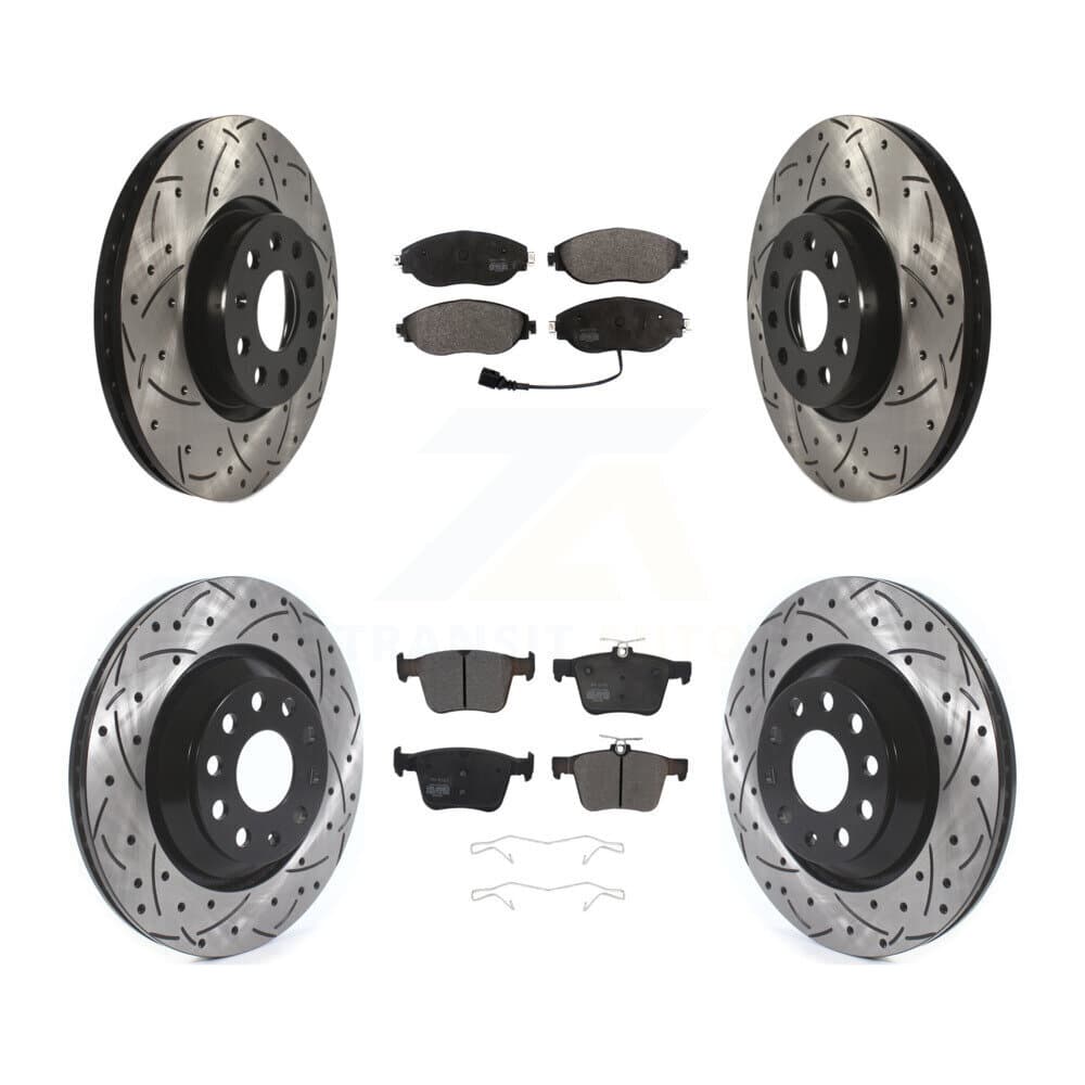 Transit Auto - KDF-101855 - Front and Rear Disc Brake Kits image 1