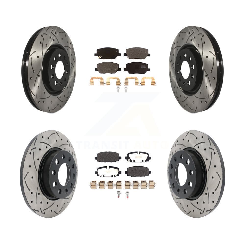 Transit Auto - KDF-101866 - Front and Rear Disc Brake Kits image 1