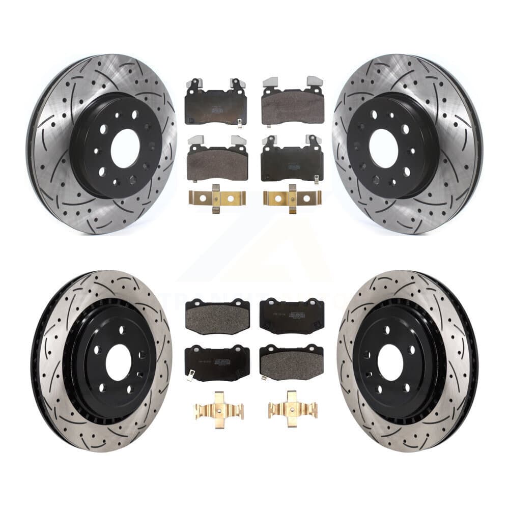 Transit Auto - KDF-102075 - Front and Rear Disc Brake Kits image 1