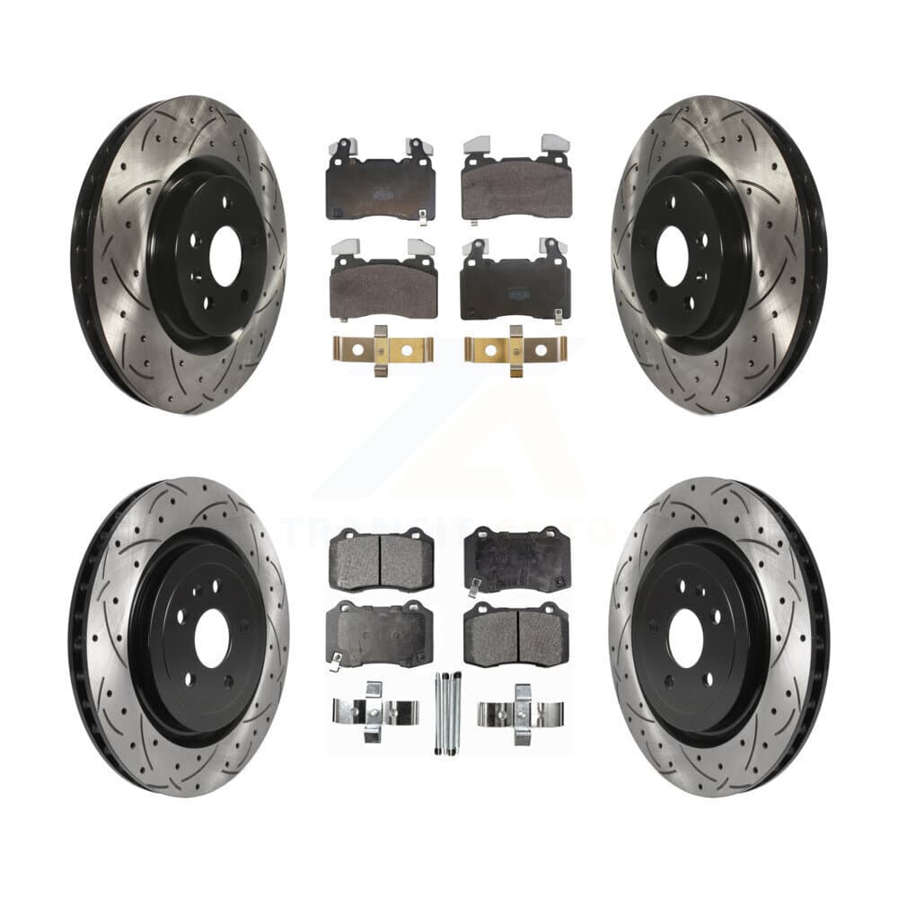 Transit Auto - KDF-102078 - Front and Rear Disc Brake Kits image 1